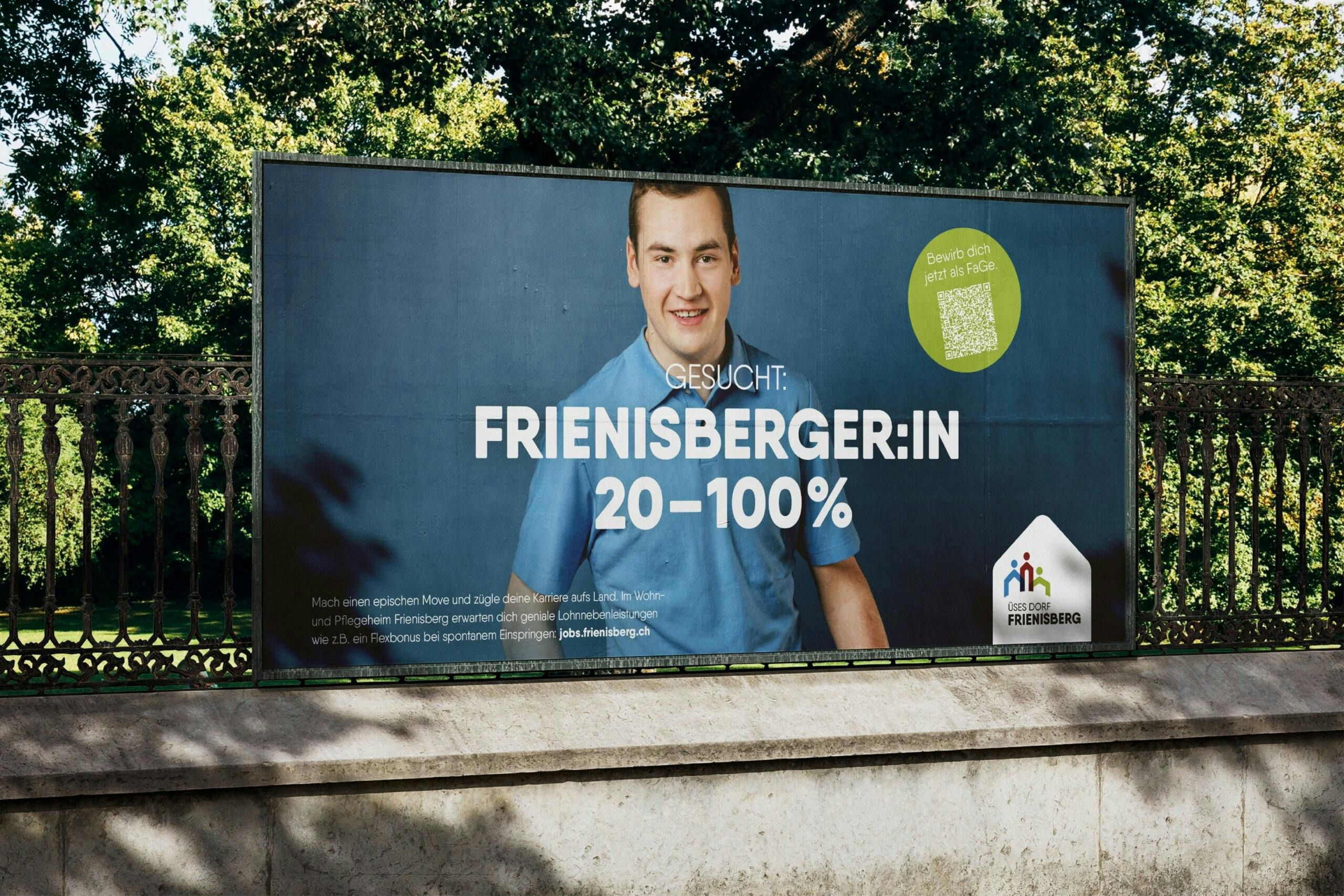 Employer Branding für Frienisberg mit glaubwürdigen Mitarbeitenden als Botschafter