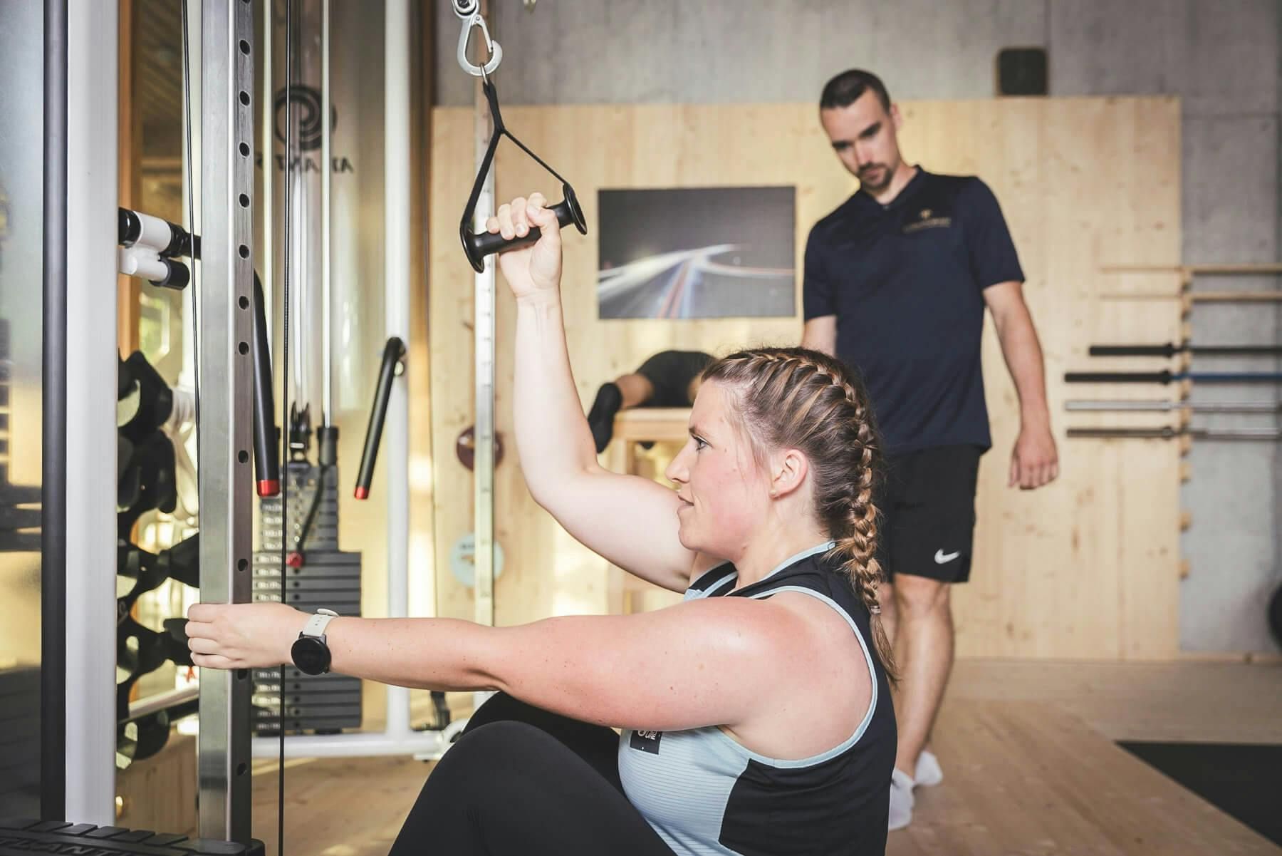 Fitnessfotografie zur persönlichen Trainingsbetreuung bei Philipp Leibundgut