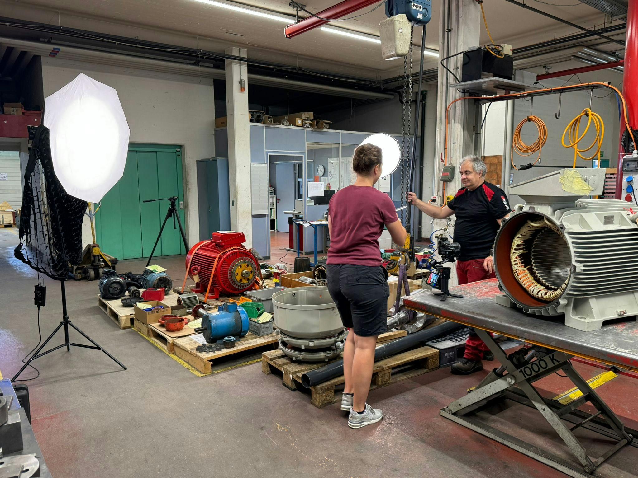 Videoproduktion zum Arbeitsumfeld der Küffer Elektrotechnik AG