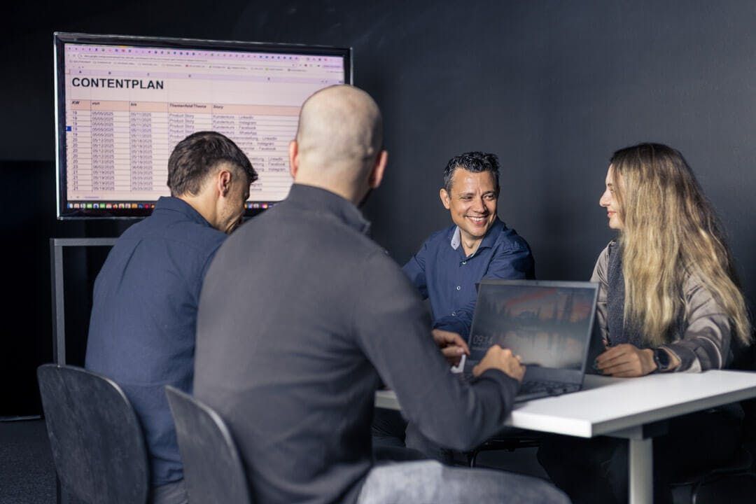 Unternehmensfotografie zur kollaborativen Strategiearbeit im Contentbee-Team