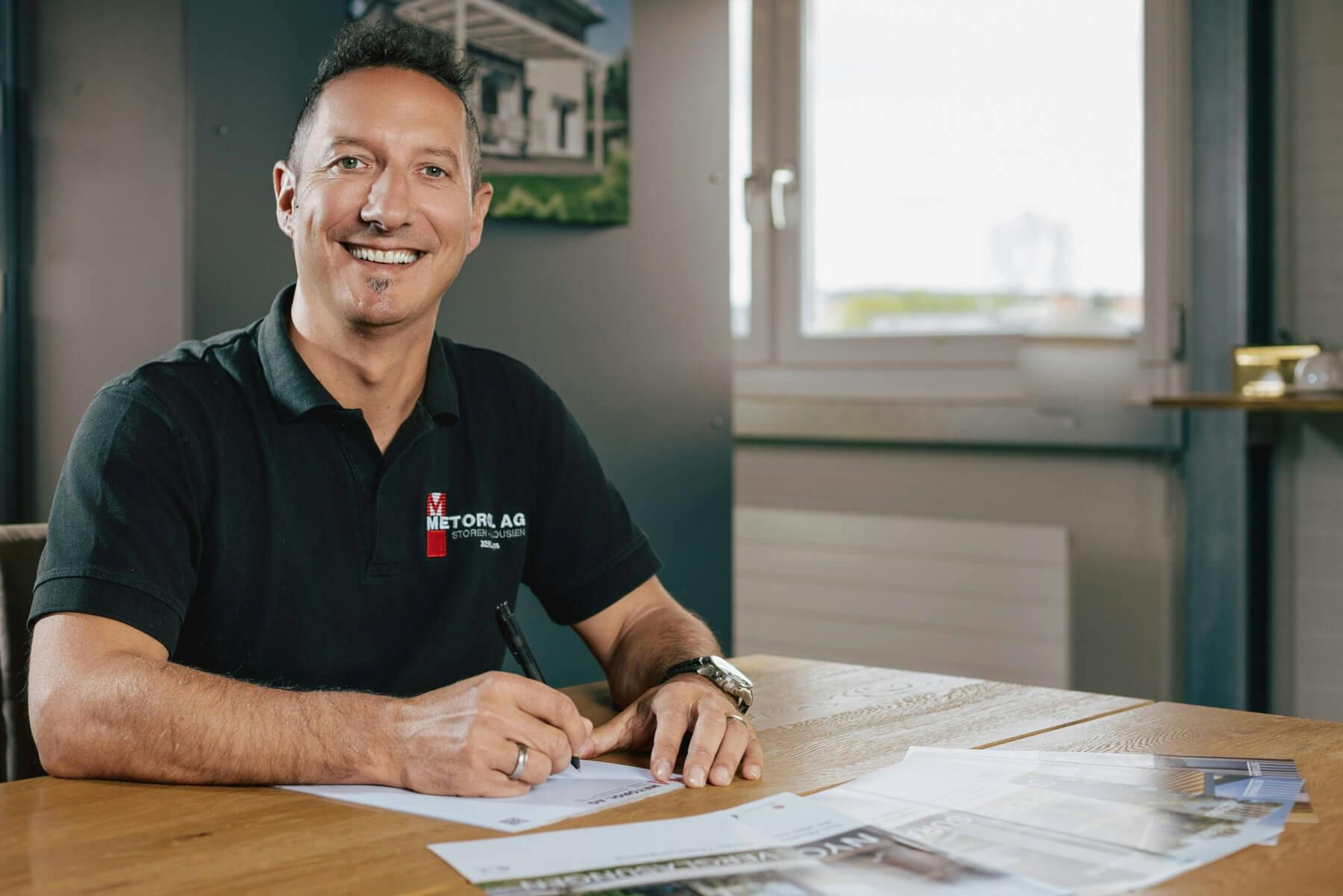 Mitarbeiterfoto für Metorol AG über fachkundige Planung und technische Beratung