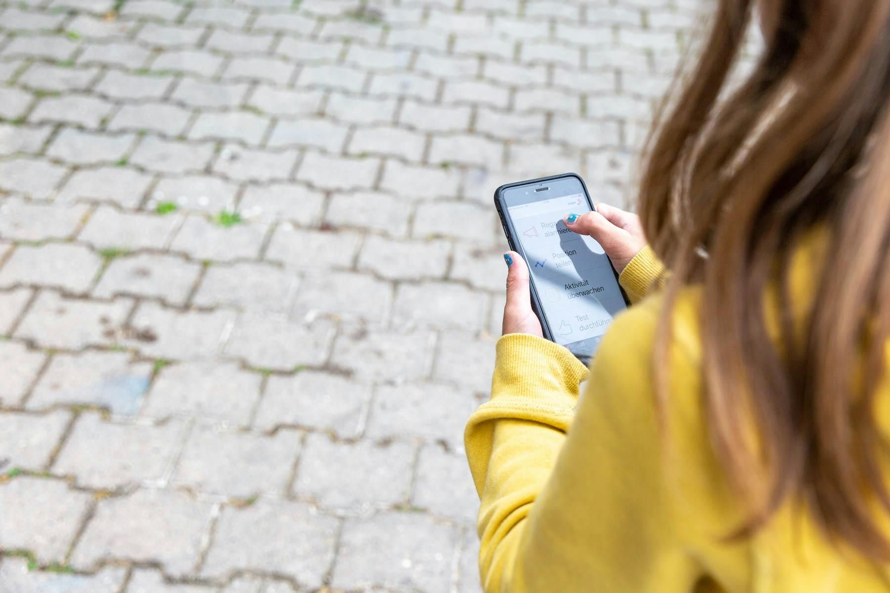 Unternehmensfotografie für digitale Hilfsangebote des Schweizer Samariterbunds