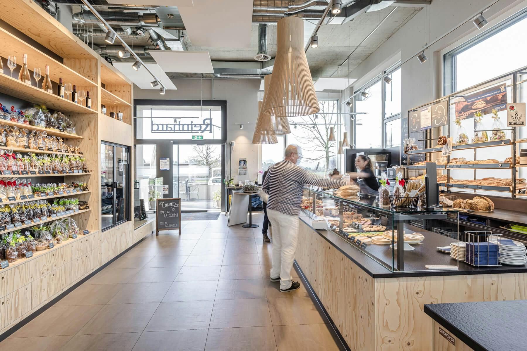 Architekturfotografie für das Verkaufskonzept der Reinhard Bäckereien