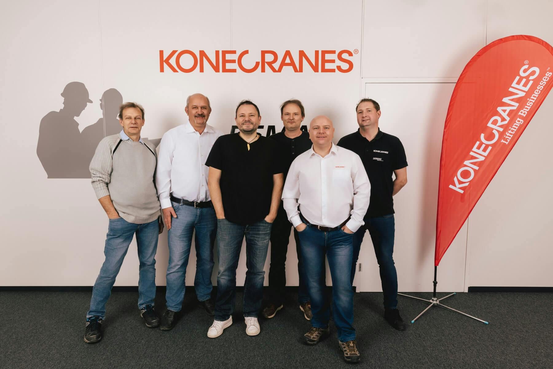 Firmenporträt für den professionellen Teamauftritt von Konecranes