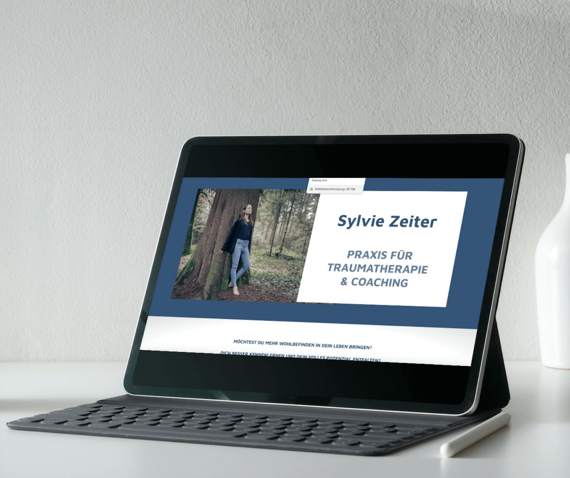 Vorher - nachher Firmenfotografie Website